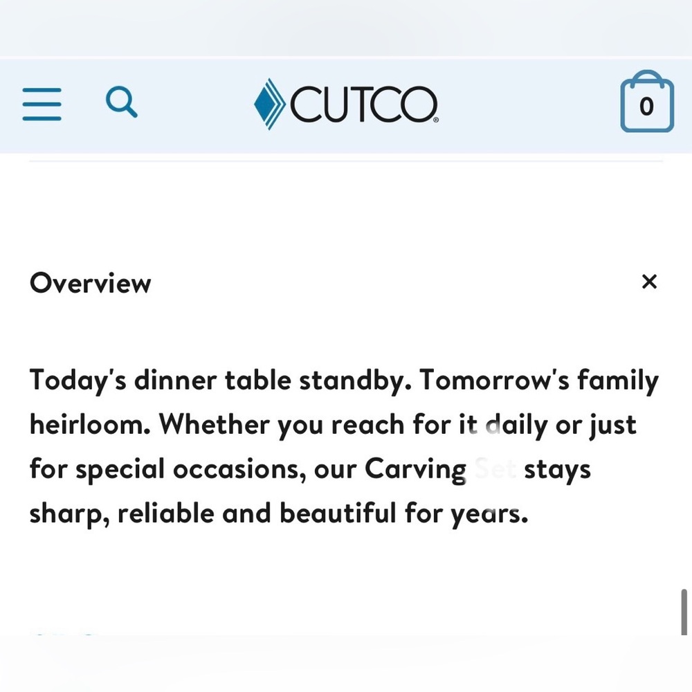 CUTCO serving fork - Picture 6 of 6